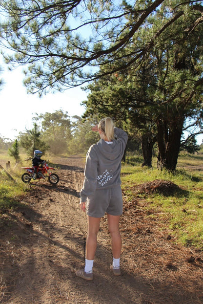 Made to Order - Moto Mum Relaxed Tracksuit Shorts