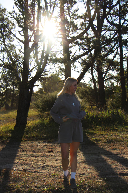Made to Order - Moto Mum Relaxed Tracksuit Shorts