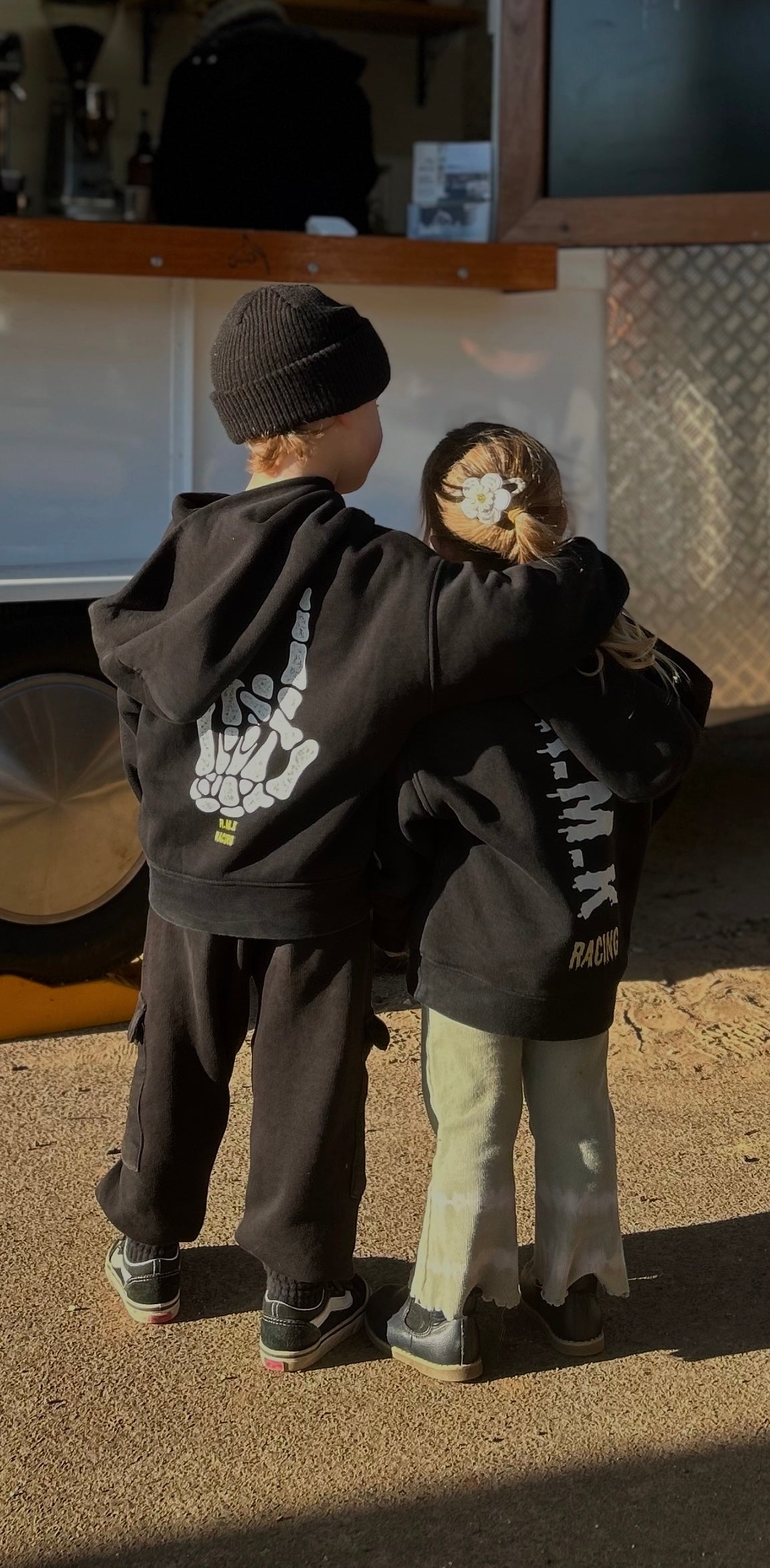 Kids Hoodie - Chasing the Checkered Flag